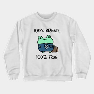 Bizness Frog Crewneck Sweatshirt